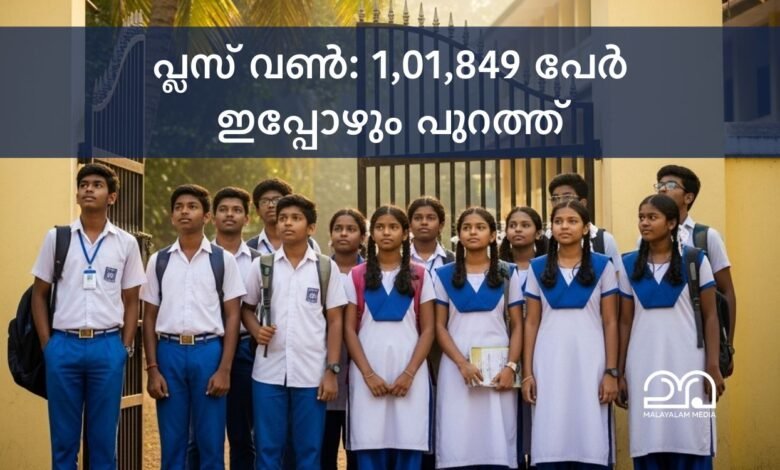 Kerala Plus One Admission