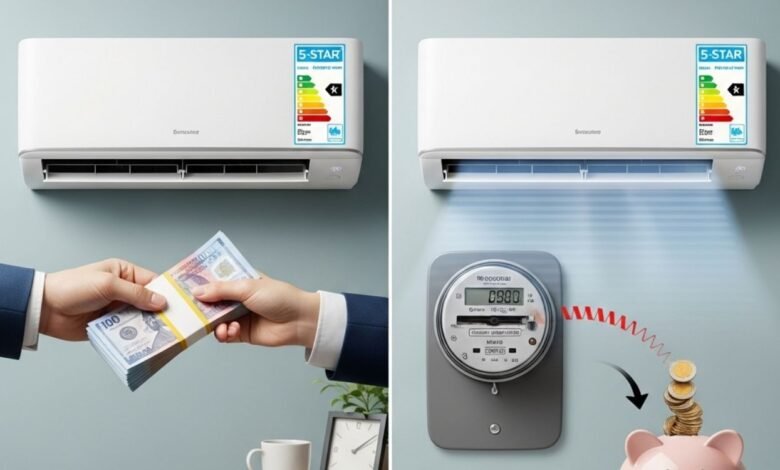 New AC star rating India