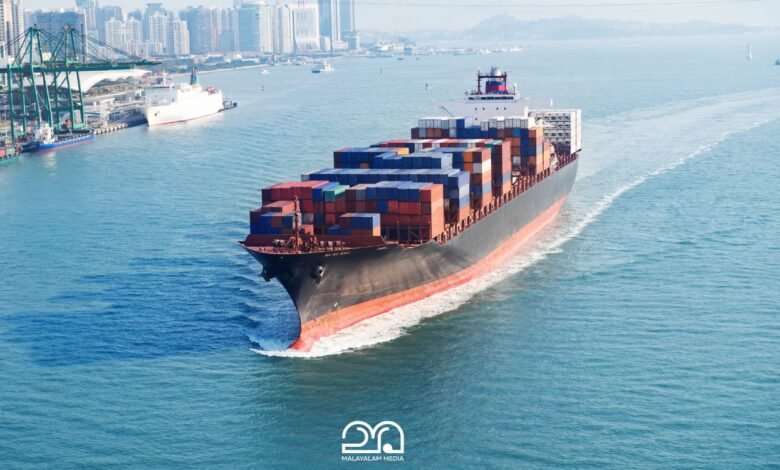 Red Sea shipping traffic