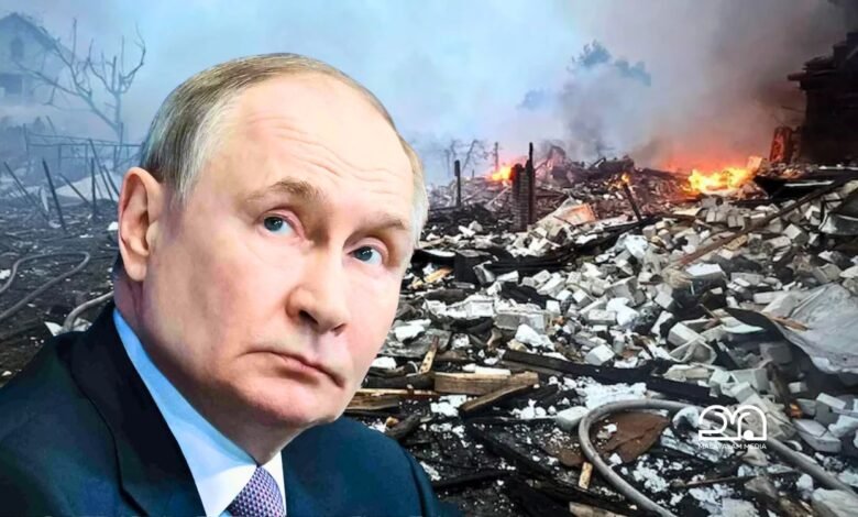 Russia massive air attack Ukraine