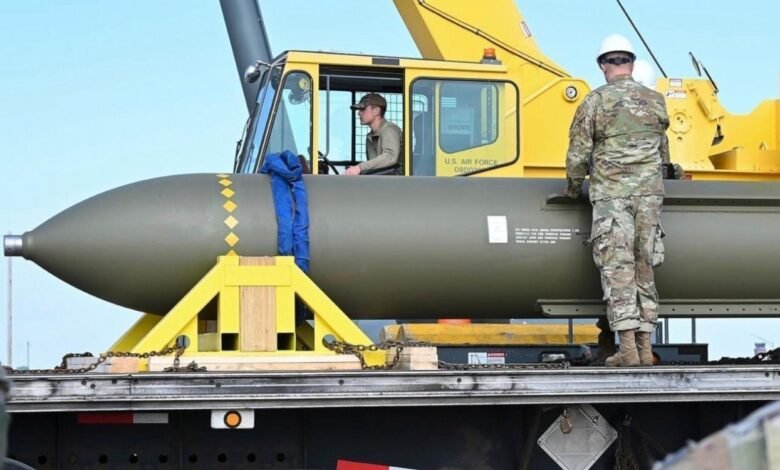 ‘Bunker Buster’ U.S. Bomb