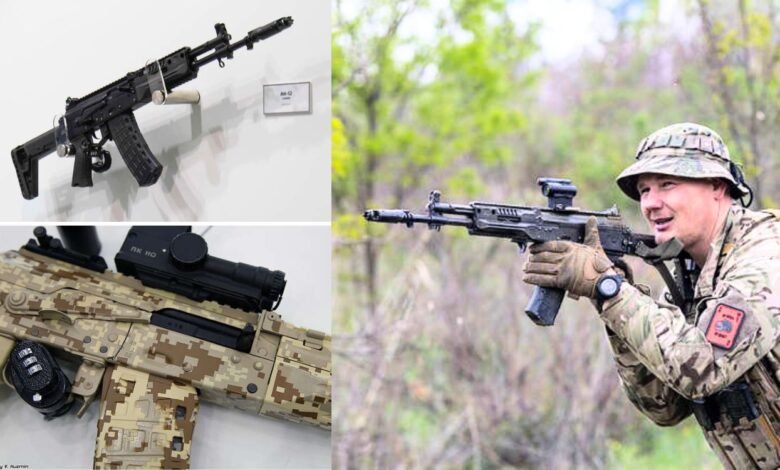 AK-12 Russian rifle features