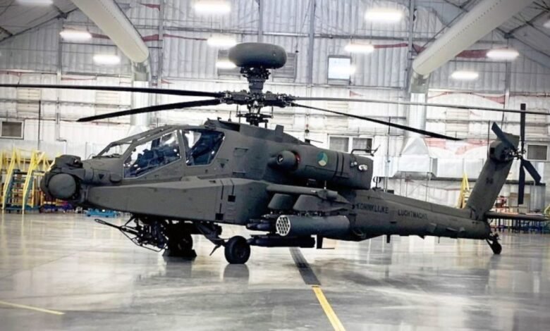 Indian Army Apache helicopter