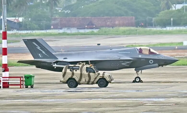 British F-35B Thiruvananthapuram