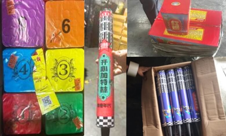 DRI Seizes Chinese Firecrackers