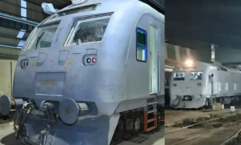 India hydrogen train test
