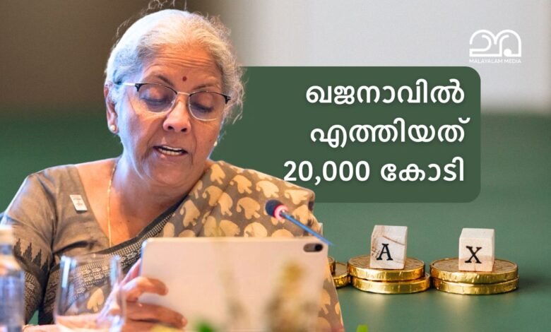 India income tax recovery Q1 2025