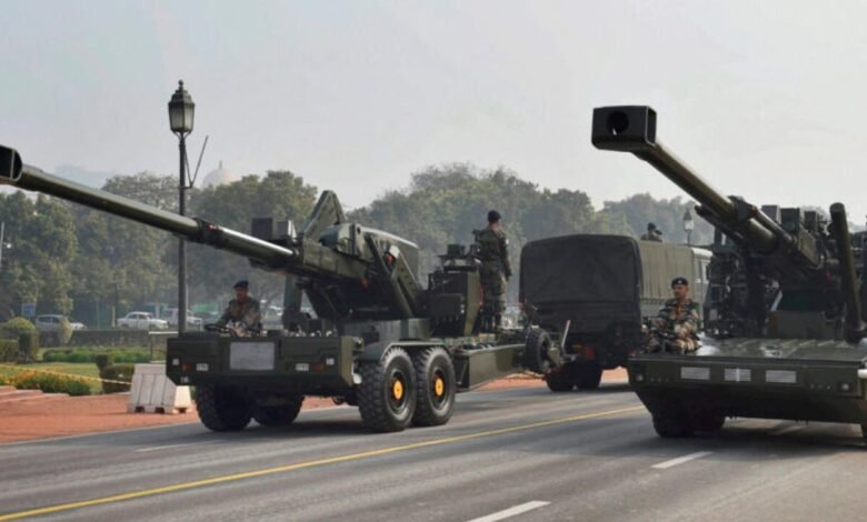 Indian Army ATAGS artillery gun