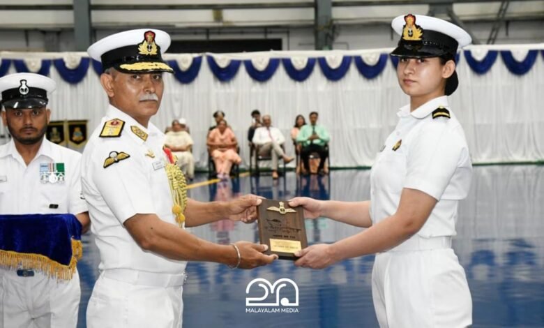 Indian Navy first woman fighter pilot