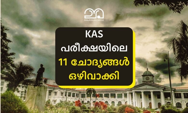 KAS preliminary exam questions dropped