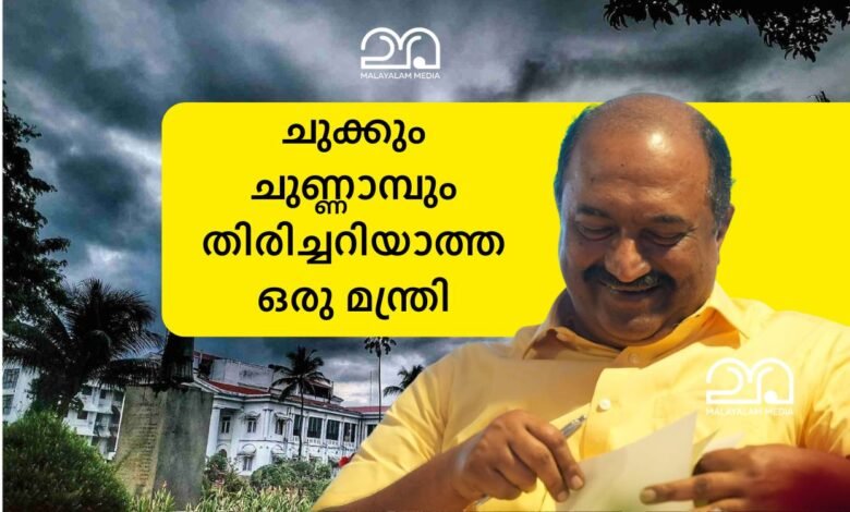 Kerala Finance Minister KN Balagopal
