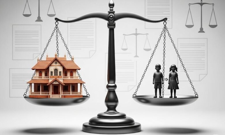 Kerala daughter property rights High Court