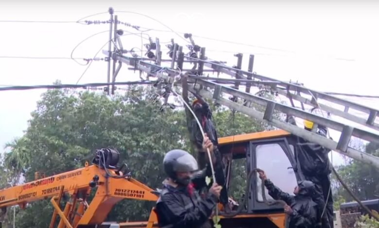 Kerala heavy rain damage