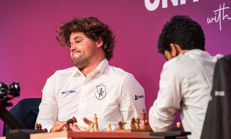 Gukesh beats Magnus Carlsen again