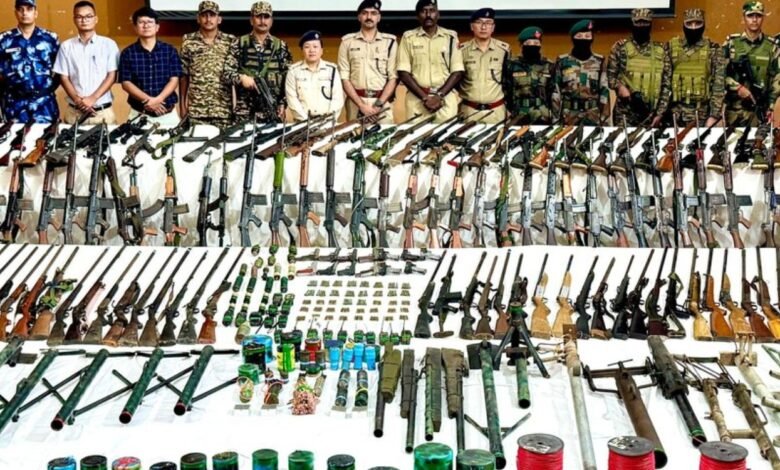 Manipur arms recovery operation