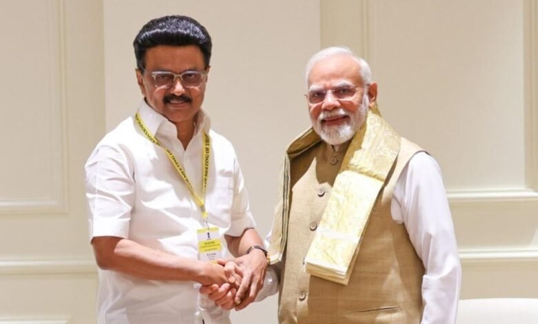 PM Modi Tamil Nadu visit and MK Stalin