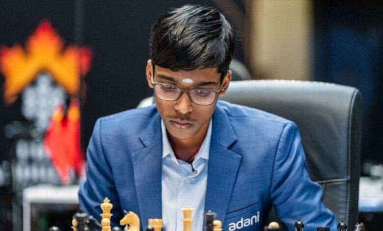 R Praggnanandhaa India no.1 chess