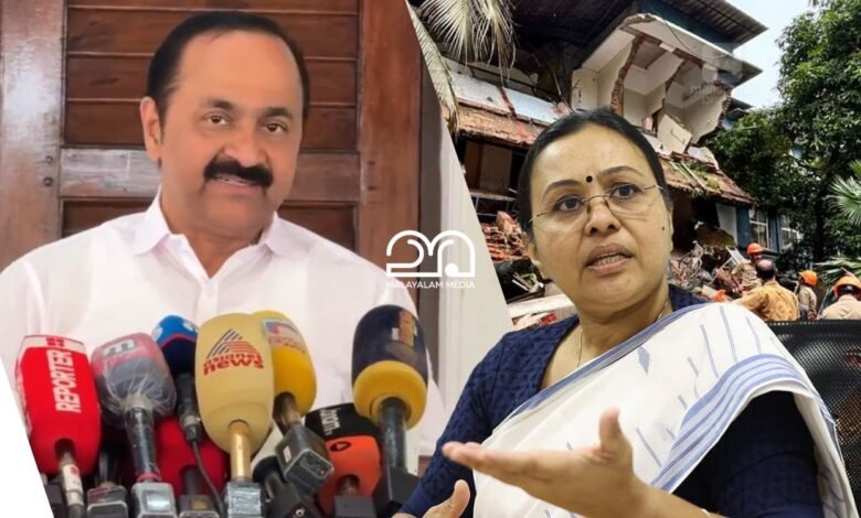VD Satheesan demands Veena George's resignation