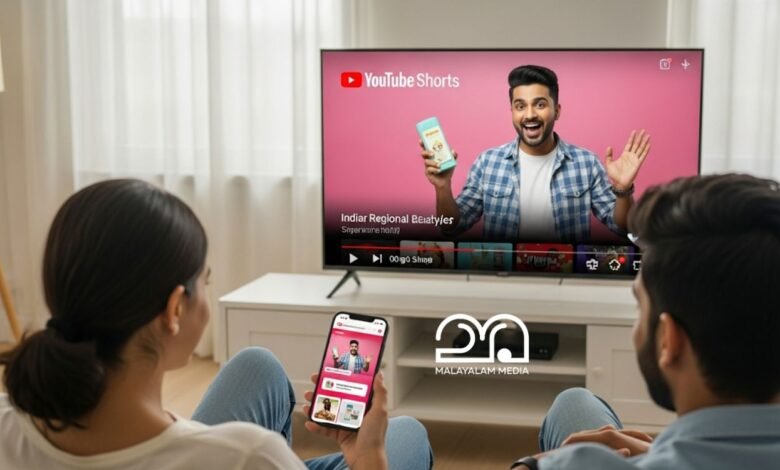 YouTube Shorts on TV India e-commerce