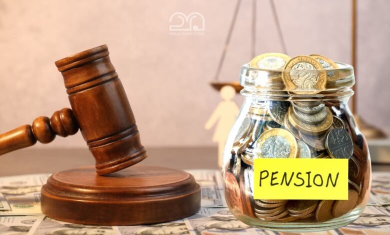 Alimony from pension income India