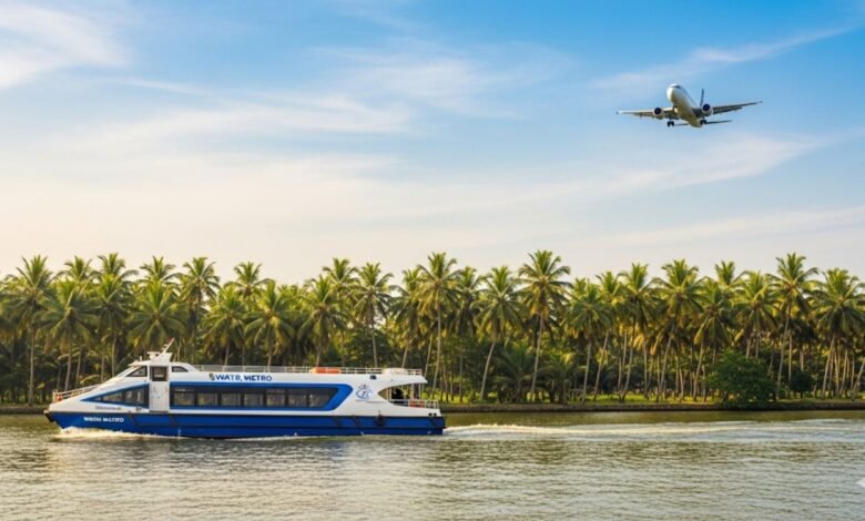 Aluva Airport Water Metro