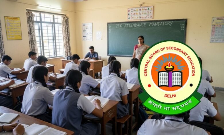 CBSE 75% attendance rule
