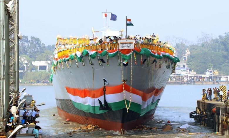 Indian Navy commissions INS Udaygiri and Himgiri
