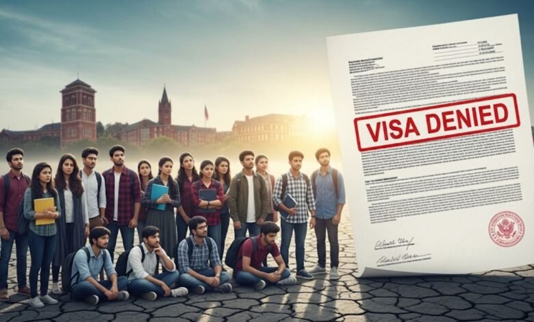 Indian students US visa problems Trump