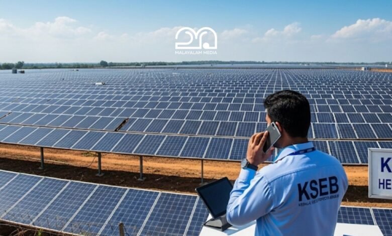 Industrial solar power generation in Kerala