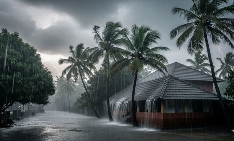 Kerala heavy rain orange alert