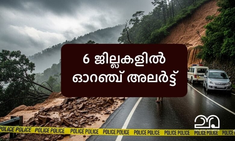 Kerala Rain Orange Alert