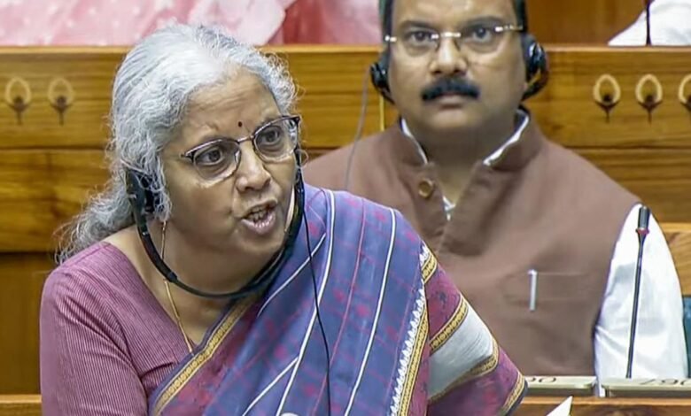 Nirmala Sitharaman - Income Tax Bill 2025 withdrawn