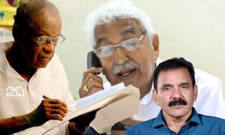 Oommen Chandy memories by PT Chacko