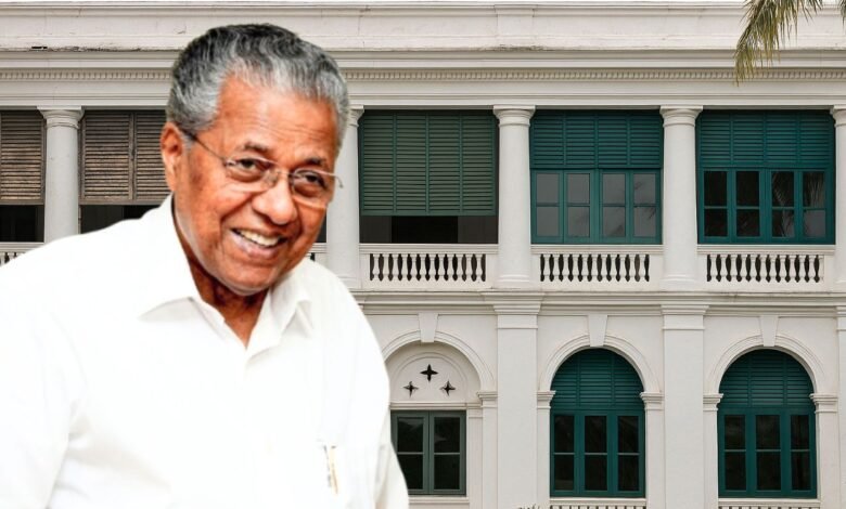Pinarayi vijayan - Kerala Secretariat North Block Renovation
