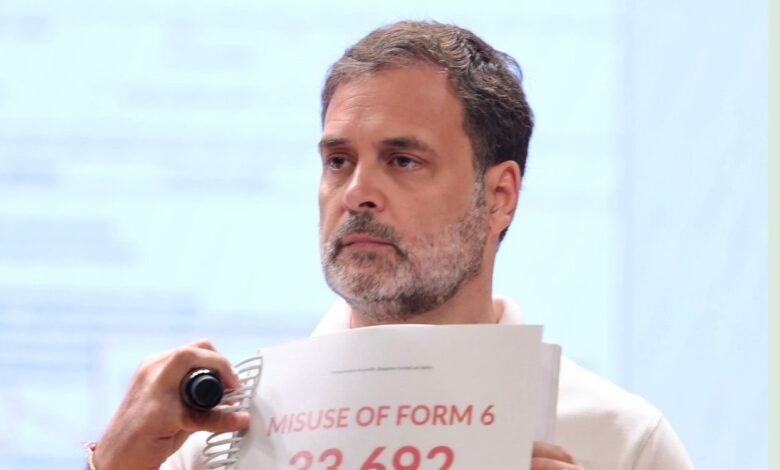 Rahul Gandhi Bihar Voter Adhikar Yatra