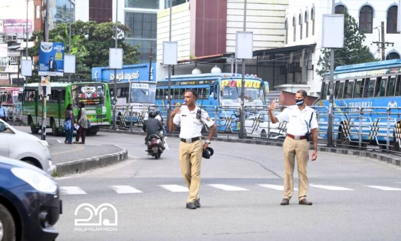 Venjaramoodu Onam traffic regulation