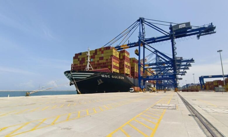 Vizhinjam Port Container Record